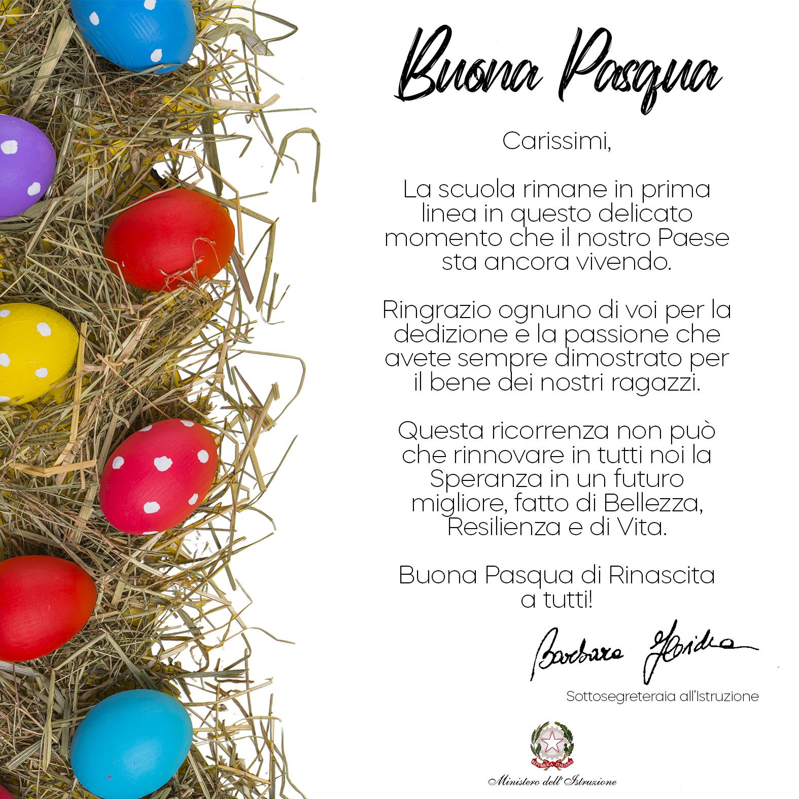 Auguri di Pasqua