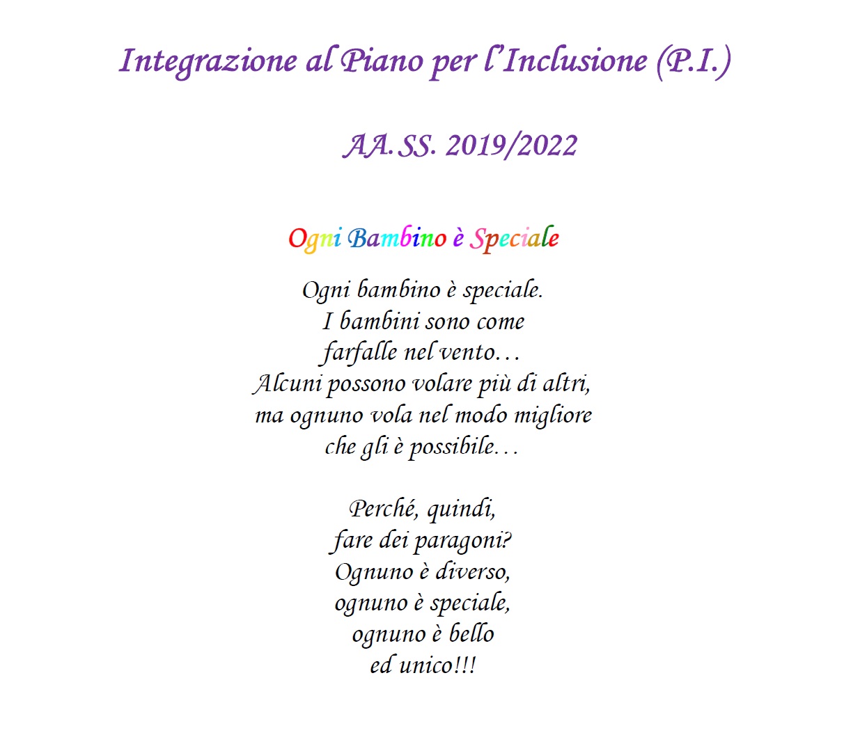 Integrazione